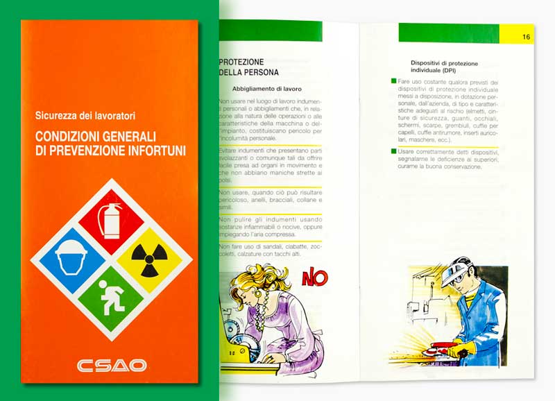 Condizioni generali di prevenzione infortuni